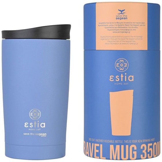 Ποτήρι Θερμός Estia Denim Blue 350ml image 0