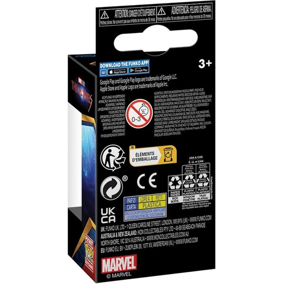 Funko Pocket Pop! Keychain Marvel - The Marvels - Ms. Marvel image 2