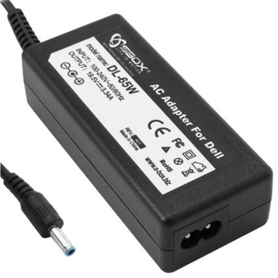 Φορτιστής SBOX DL-65W για laptop Dell με υποδοχή 4.5x3.0mm - 65 W image 0