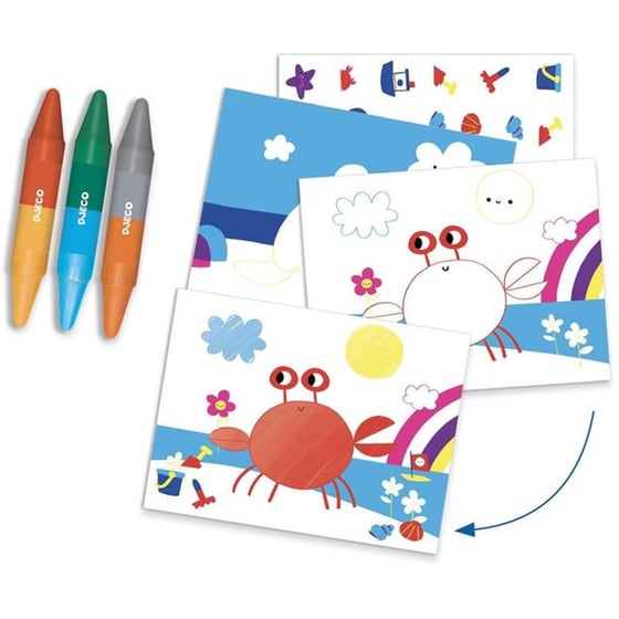 Σετ με 6 Δημιουργικές Δραστηριότητες Djeco Θαλάσσιος Κόσμος image 3