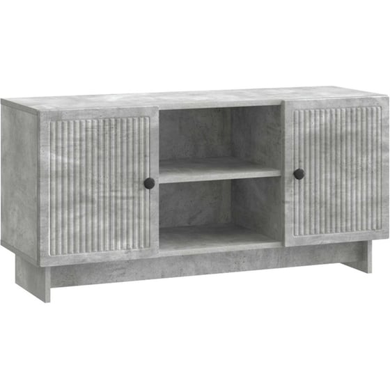 Έπιπλο Τηλεόρασης VidaXL 102x34.5x50 cm - Γκρι Σκυροδέματος image 0
