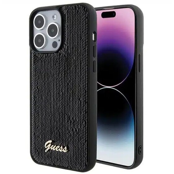 Θήκη Apple iPhone 15 Pro Max - Guess - Μαύρο image 2