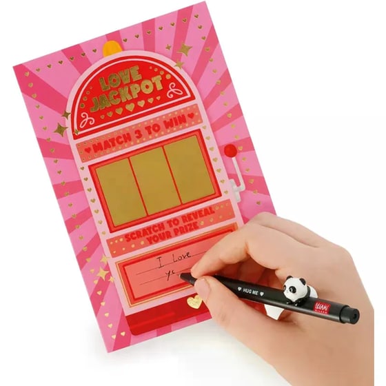 Ευχετήρια&nbsp;Κάρτα&nbsp;Legami&nbsp;Scratch&nbsp;Off&nbsp;Love&nbsp;Jackpot image 2