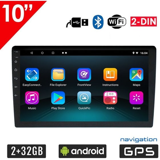 Booma Ηχοσύστημα Αυτοκινήτου  Οθόνη αφής 10" 32GB+2GB Μαύρο image 0