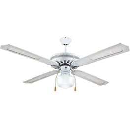 EUROLAMP 147-29000 Ανεμιστήρας Οροφής Με Φως 132εκ. 70W Λευκό
