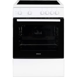 DAVOLINE DAC 600 WH 72 Lt Λευκό Ηλεκτρική Κουζίνα Κεραμική