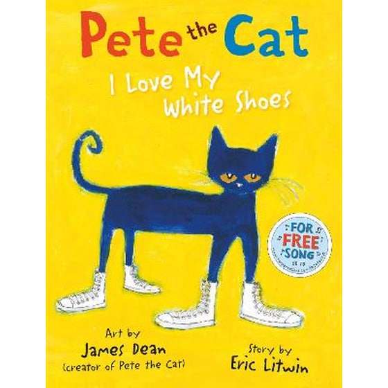 Pete the Cat I Love My White Shoes image 0