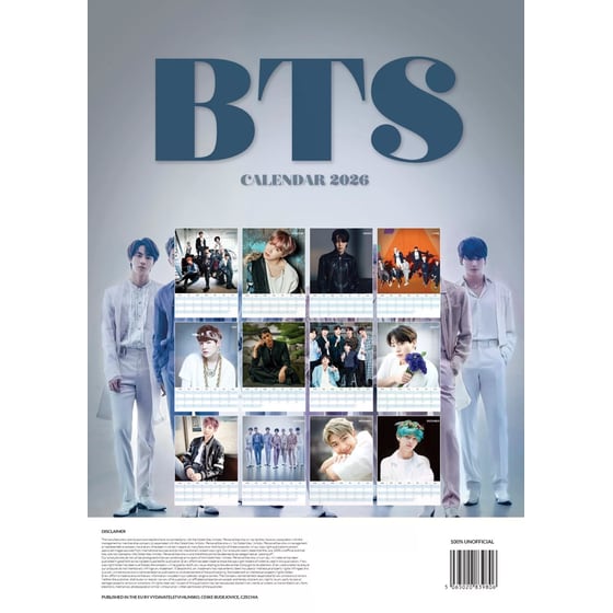 BTS 1000 Advent Calendar 2026 A3 image 2