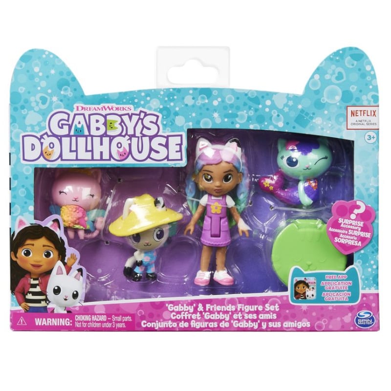 SPIN MASTER Gabbys Dollhouse: Γκάμπι Και Φιλαράκια Σετ Με 4 Φιγούρες