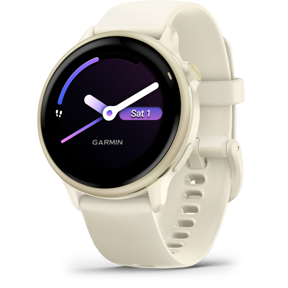 Smartwatch Garmin Vivoactive 6 42mm - Lunar Gold with Bone image 2