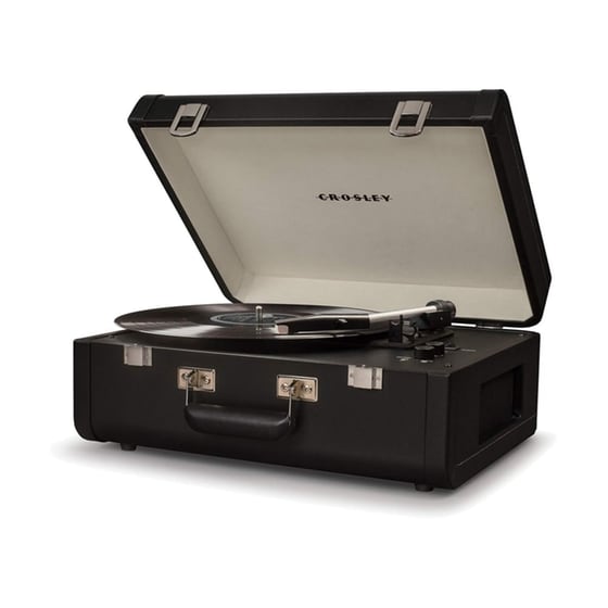 Πικάπ Crosley Portfolio Με Ενσωματωμένα Ηχεία - Μαύρο image 1