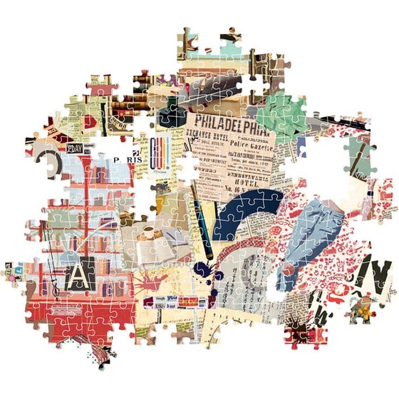 Παζλ Clementoni More is More Collection Books & Writing - Compact Box (1000 Κομμάτια) image 2