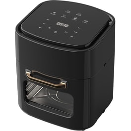 CHEFFLINGER CF-AFRY12 1400 W με Πόρτα 12 L Μαύρη Φριτέζα Αέρος