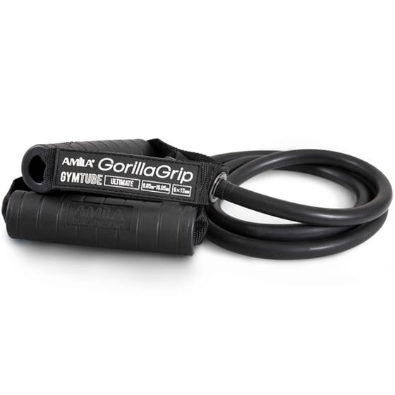 Λάστιχο Γυμναστικής Amila Gymtube Gorilla Grip Πολύ Σκληρό - Μαύρο image 0