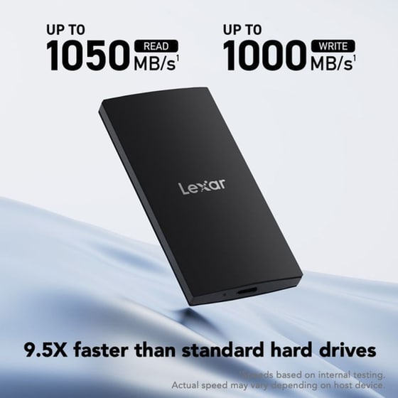 Εξωτερικός Δίσκος SSD Lexar SL300 LSL300002T-RNBNG USB3.2 - 2TB image 1