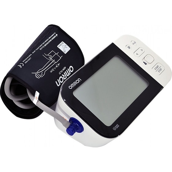 Ψηφιακό Πιεσόμετρο Μπράτσου OMRON HEM7361T-EBK M7 INTELLI IT Με ανίχνευση Αρρυθμίας & Bluetooth Λευκό image 1