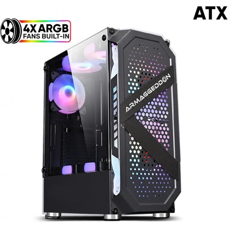 Κουτί Desktop Armaggeddon Tritron Pro 200 - Μαύρο