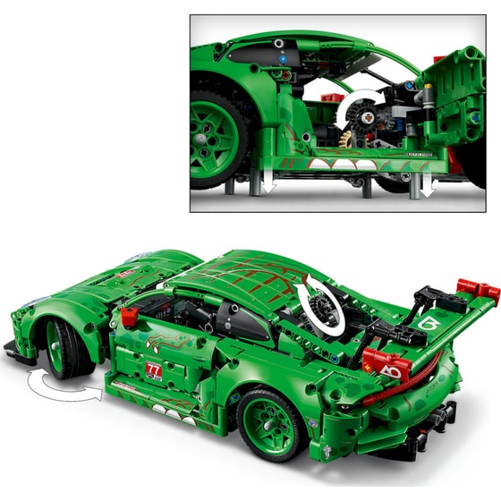 LEGO® Technic Αγωνιστικό Αυτοκίνητο Porsche 911 GT3 R REXY AO Racing (42224) image 1
