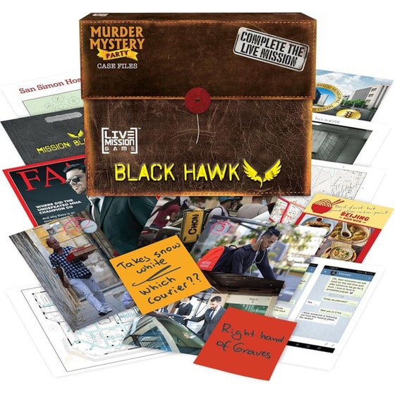 Επιτραπέζιο University Games Murder Mystery Party Case Files: Mission Black Hawk image 0