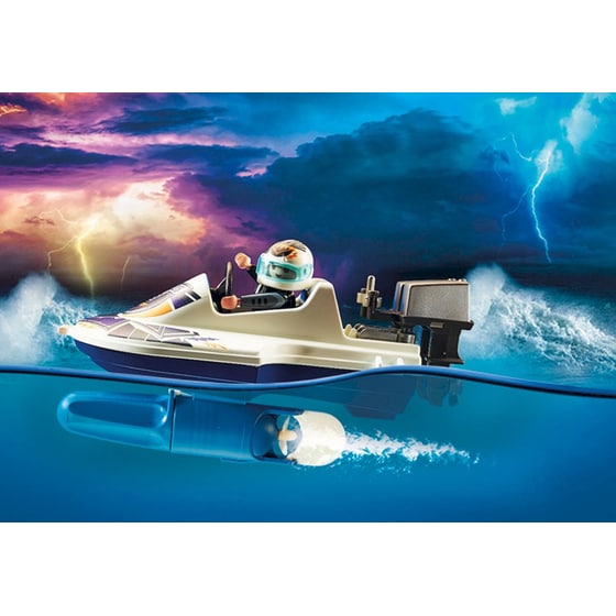 PLAYMOBIL® City Action Επιχείρηση Πυρόσβσης με Σκάφος Διάσωσης (70140) image 6