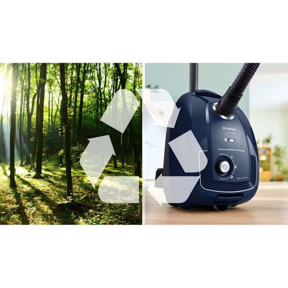 BOSCH BGL38BU1 600 W με Σακούλα 4 L Μπλε Ηλεκτρική Σκούπα image 8