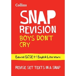 Boys Don’t Cry Edexcel GCSE 9-1 English Literature Text Guide
