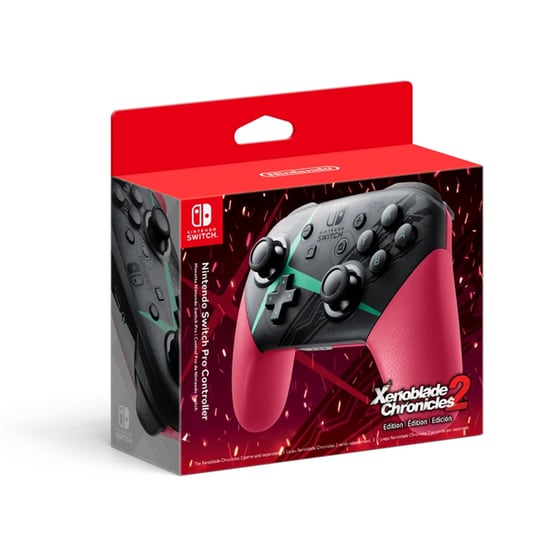 Nintendo Switch Pro Controller Xenoblade Chronicles 2 Edition - Χειριστήριο Γκρι image 3