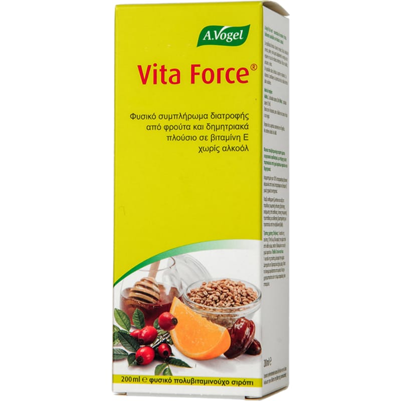 A.Vogel Vita Force Πολυβιταμινούχο Σιρόπι - 200ml