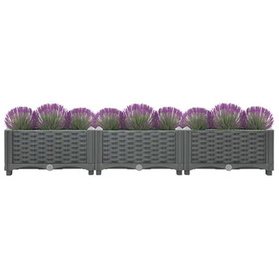Vidaxl Ζαρντινιέρα 120 X 40 X 23 Εκ. Από Πολυπροπυλένιο image 3