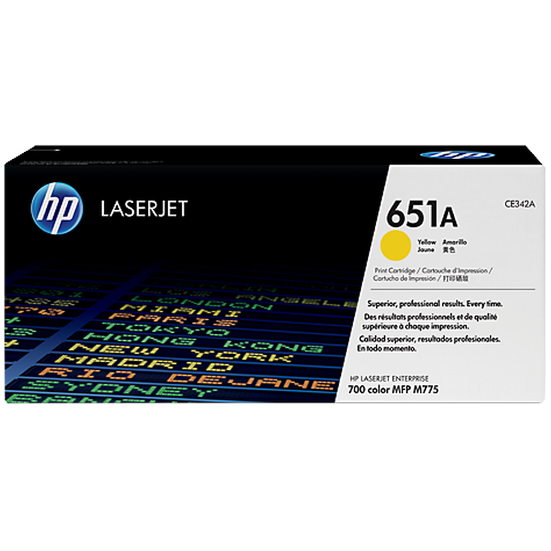 Toner HP 651A CE342A - Yellow HP