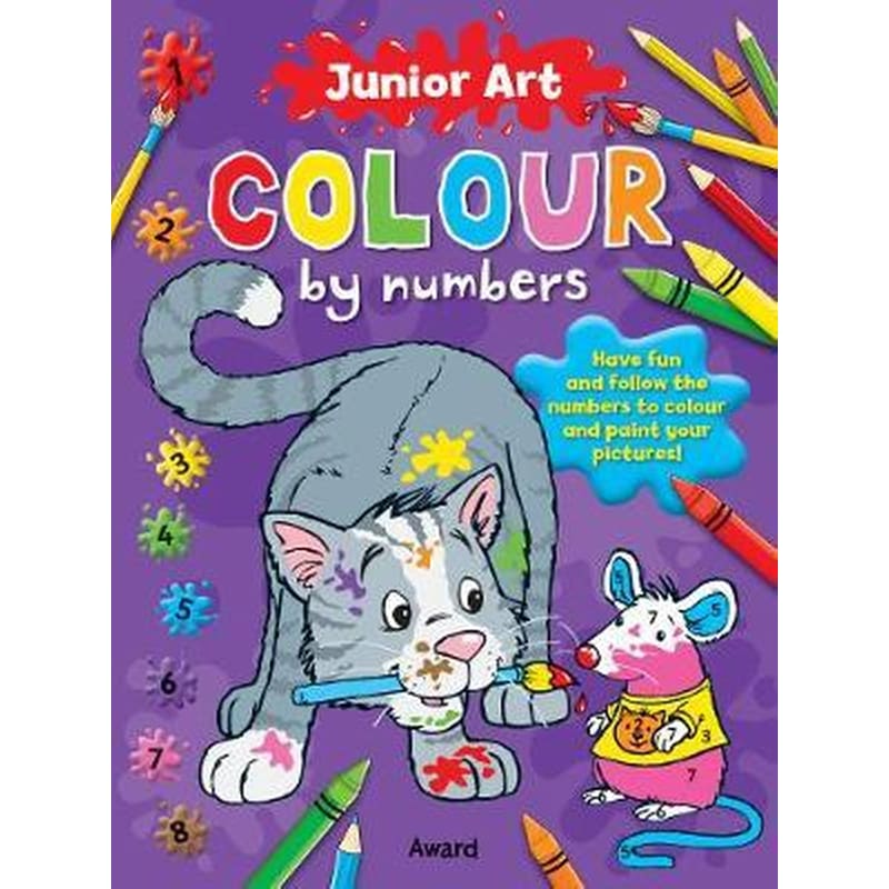 Junior Art Colour By Numbers: Cat