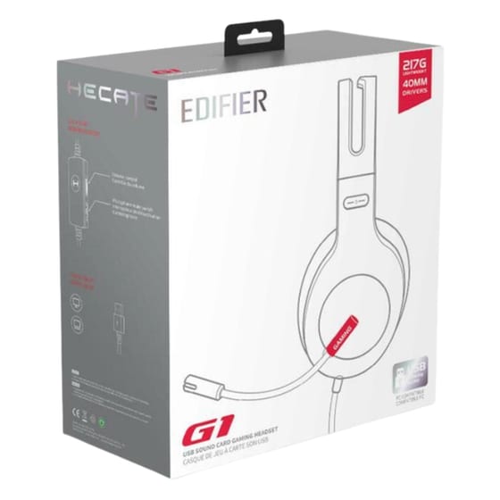 Ακουστικά Headset Edifier G1 με Μικρόφωνο - Μαύρο image 4