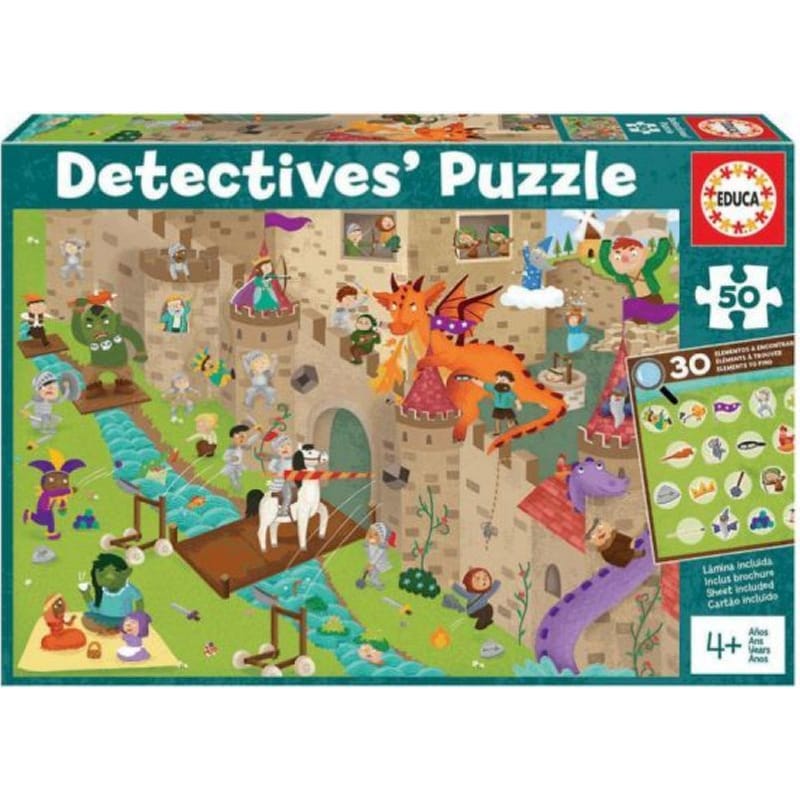 Educa Detectives Puzzle Castle 50 Τεμ