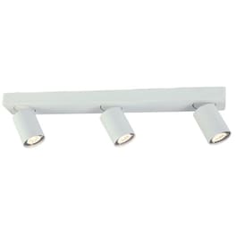 Σποτ Τρίφωτο Aca Elitis Ra303s54wh από Αλουμίνιο - Λευκό