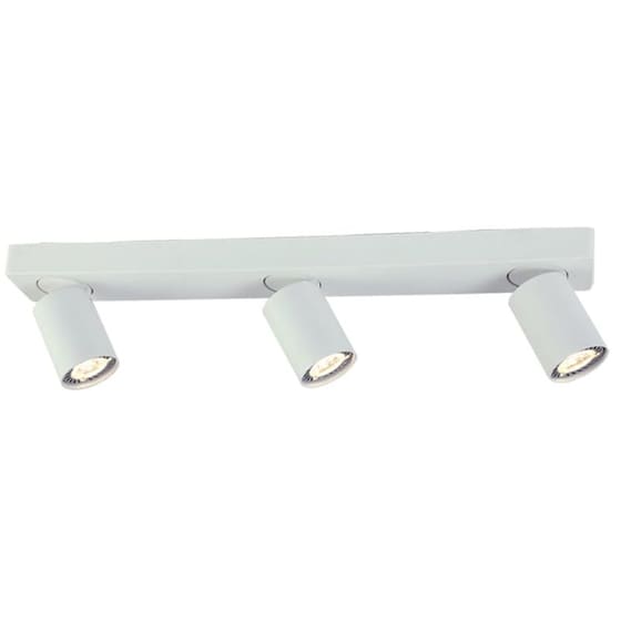 Σποτ Τρίφωτο Aca Elitis Ra303s54wh από Αλουμίνιο - Λευκό image 0