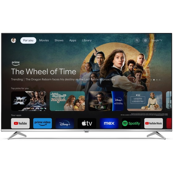 Sharp QLED 50" 4K Google TV Τηλεόραση 50GP6265E image 2