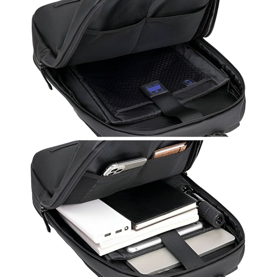 Τσάντα Laptop Arctic Hunter B00529 15.6" Αδιάβροχη - Μαύρο image 3