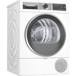 BOSCH WQG233D8GR 8 kg με Αντλία Θερμότητας Λευκό Στεγνωτήριο Ρούχων