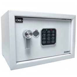Χρηματοκιβώτιο Osio OSB-2031WH με Ηλεκτρονική Κλειδαριά 31x20x20 cm - Λευκό