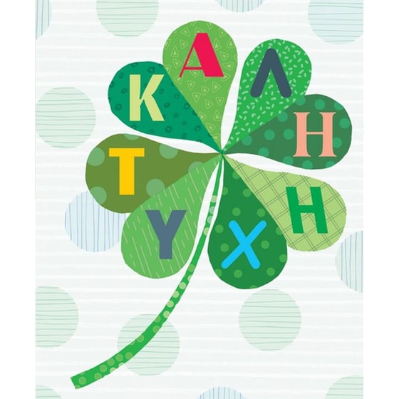 Ευχετήρια Κάρτα GNF Petite Τετράφυλλο Τριφύλλι image 0