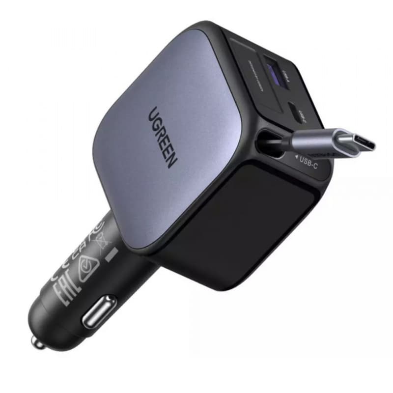 Φορτιστής Αυτοκινήτου Ugreen EC603 90W USB-C 60W - Γκρί