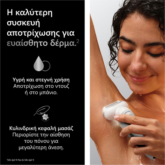 Αποτριχωτική Μηχανή BRAUN SES9-030/N Λευκό image 8