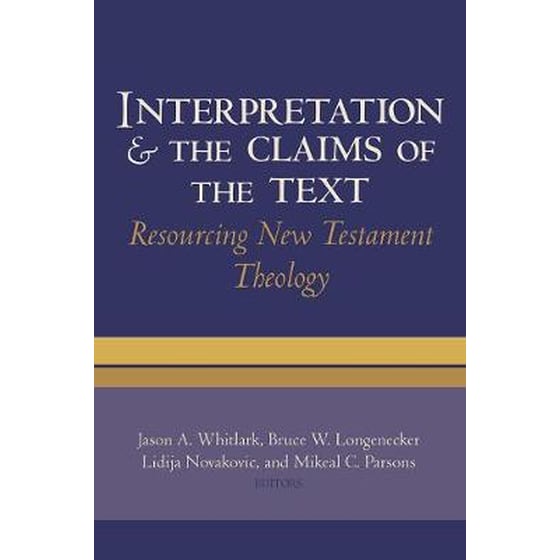 Interpretation and the Claims of the Text image 0