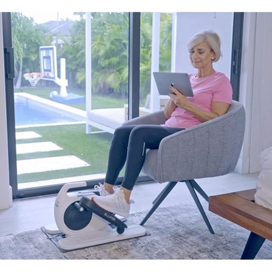 Ποδήλατο Γυμναστικής Legxercise Mini Bike Ellipse - Λευκό/Μαύρο image 5