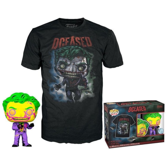 Funko Pop! Tees  - DC Super Heroes  - Dceased-The Joker  - (Small) image 0