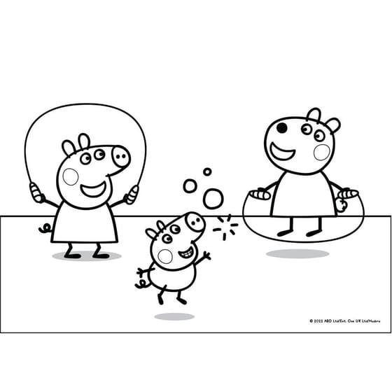 Μπλοκ Ζωγραφικής Διακακης Αεβε Peppa Pig 23X33Cm A4 40 Φύλλων image 4