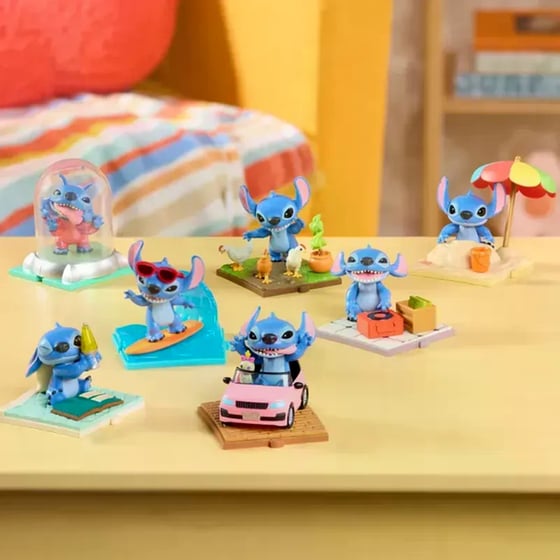 Stitch Mini Playset Σκηνές από Ταινία 1 Τμχ - Τυχαία Επιλογή Σχεδίου image 3