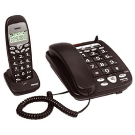 Ασύρματο Τηλέφωνο + Σταθερό Τηλέφωνο Topcom Butler 900 - Μαύρο