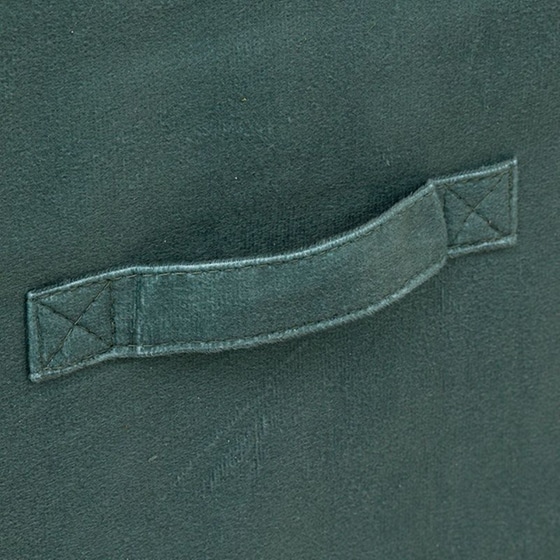 Κουτί Αποθήκευσης F-V 160455h Βελούδινο 31x31cm - Χακί image 1