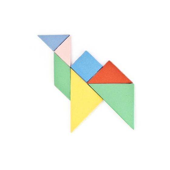 Sticky Notes Tangram Kikkerland image 0